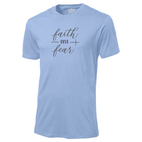 tshirts-faith-over-fear-blue.jpg Faith Over Fear T-shirt - Blue