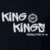 King of Kings-REV19-16 Black (2) Christian Apparel T-shirt King of Kings Revelation 19:16
