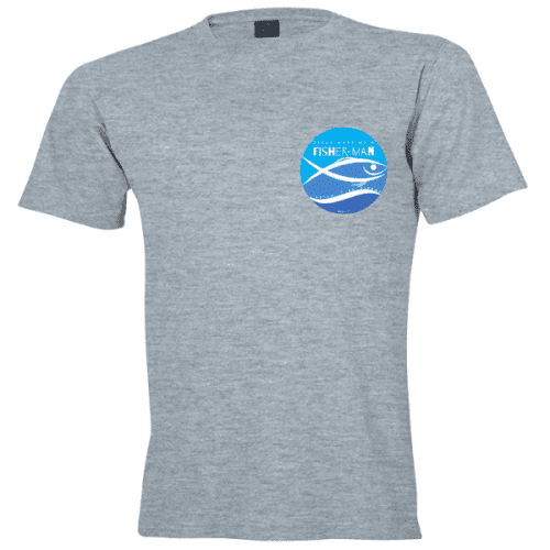 Christian Apparel T-shirt Fisher of Man Mark 1:17