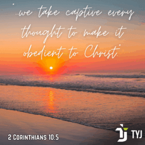 sunrise image illustrating the power of testimony and taking every thought captive to Christ